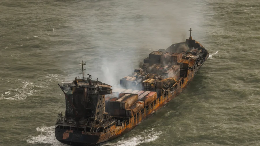 Captain of Ship That Crashed Into US Tanker Is Russian National
