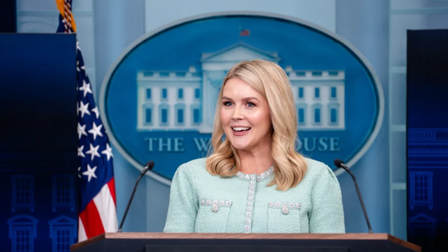 White House Press Secretary Karoline Leavitt Holds a Briefing