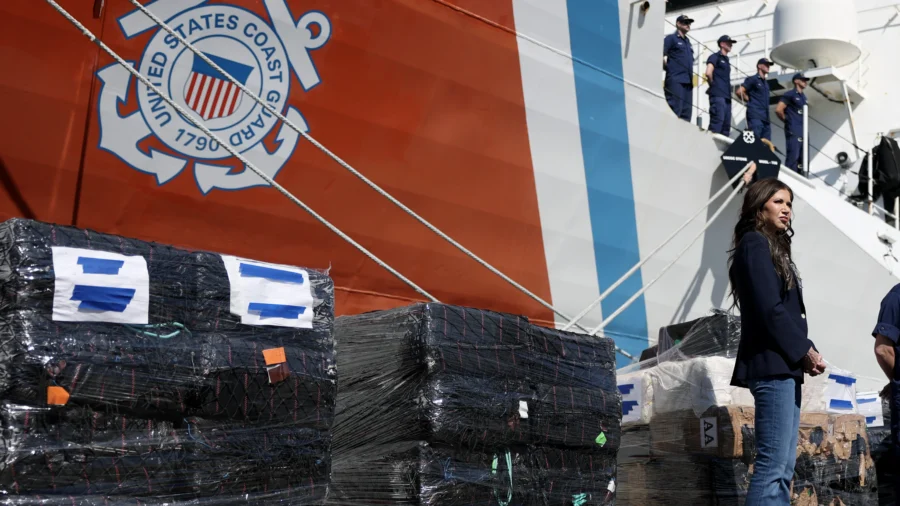 US Coast Guard Makes Biggest-Ever Cocaine Seizure