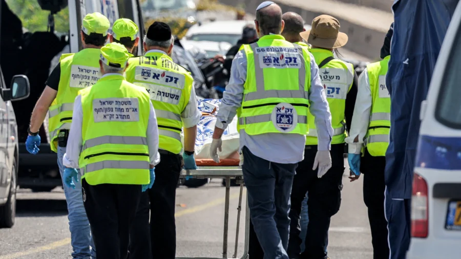 Terrorist Rams Bus Stop in Israel, Then Stabs and Shoots People