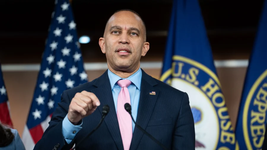 House Democratic Leader Holds a Weekly Press Conference