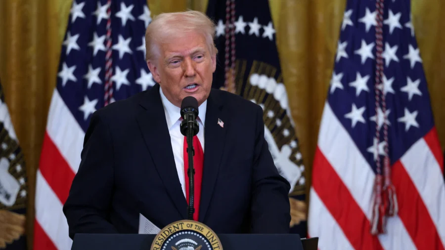 Trump Participates in Swearing In Ceremony for US Attorney