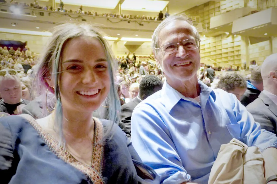 Frank Douglas and Tammy Evans attended Shen Yun Performing Arts at the Buell Theatre at the Denver Performing Arts Center, on March 11, 2023. (Sherry Dong/The Epoch Times)