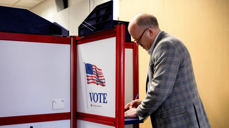 Republican Wisconsin Supreme Court Candidate Brad Schimel Votes in State Election