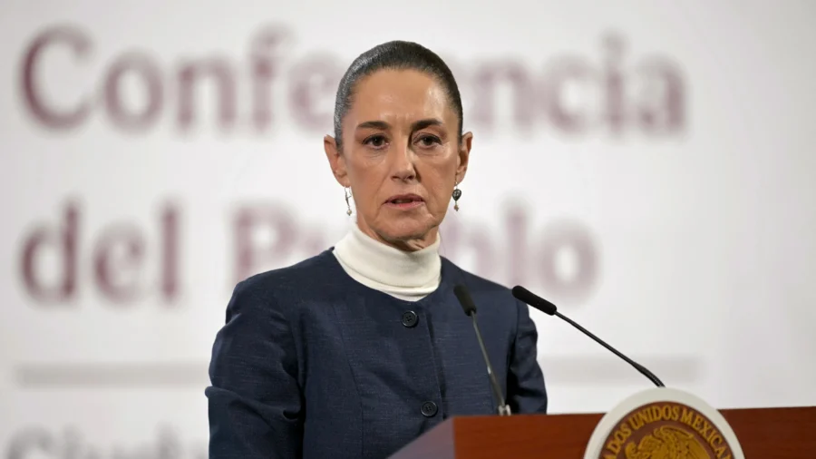 Mexican President Sheinbaum Holds Morning News Conference