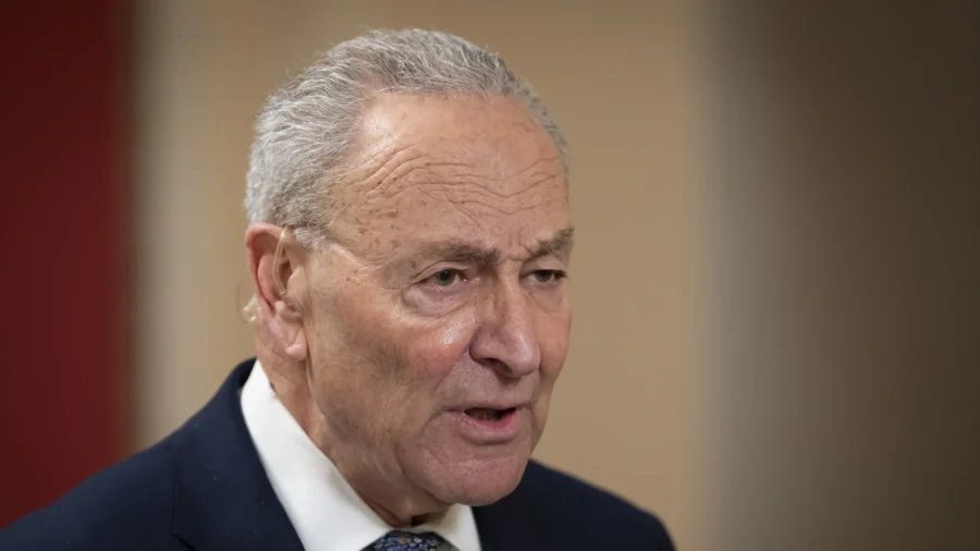 Sen. Schumer Speaks About Budget Resolution, Tariffs