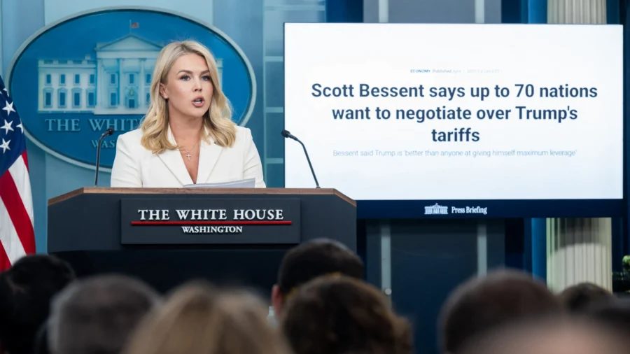 104 Percent Tariff on Chinese Imports Begins April 9, White House Says