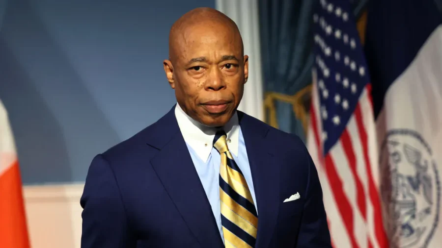 New York Mayor Adams Holds In-Person Media Availability
