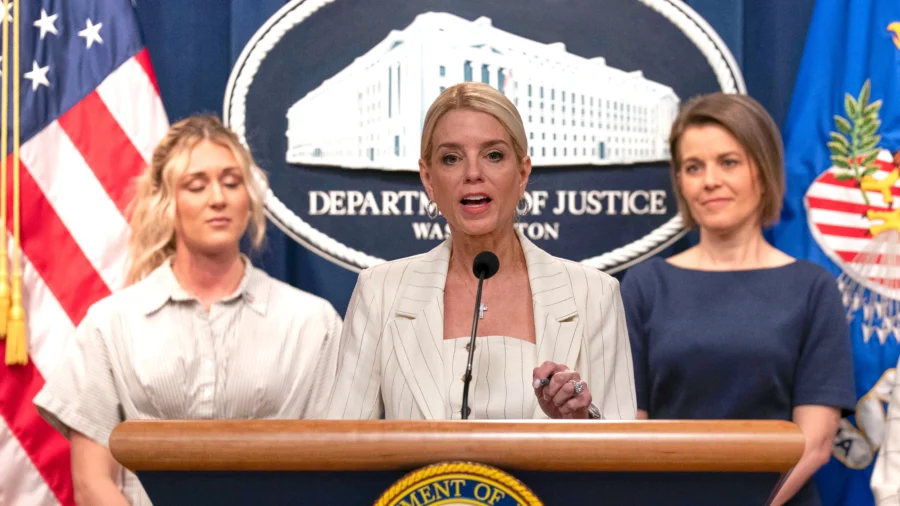 Attorney General Bondi Announces Lawsuit Against Maine Over Boys in Girls’ Sports