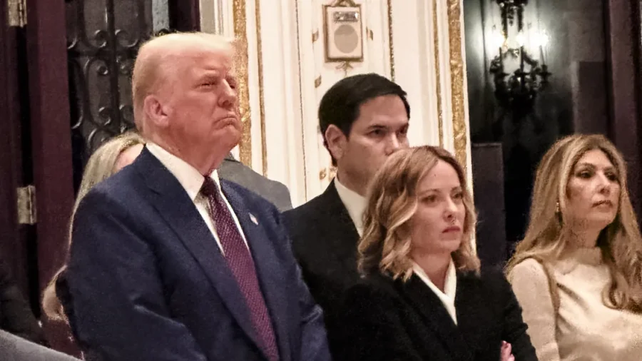 Trump Meets With Italian Prime Minister Meloni at the White House