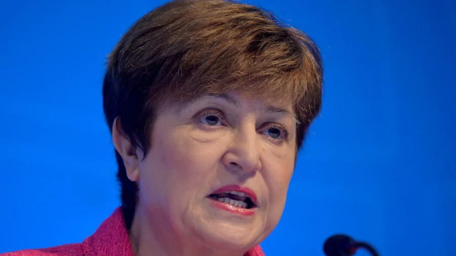 IMF Chief Georgieva Delivers Global Economic Outlook