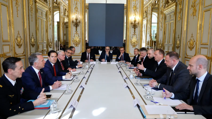Rubio and Witkoff Discuss Ukraine Conflict With European Allies in Paris