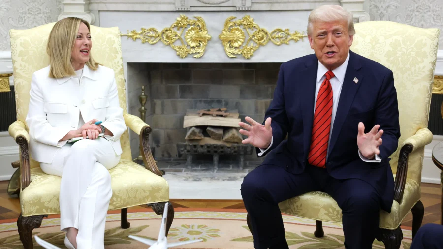 Trump Expresses Confidence on EU Trade Deal in Meeting With Italy’s Meloni