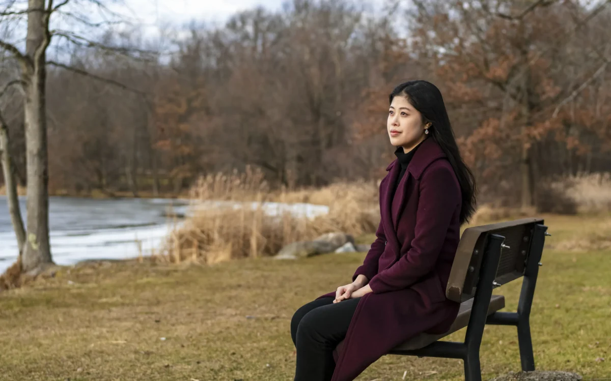 Chen Fadu in Middletown, N.Y., on Dec. 8, 2024. (Samira Bouaou/The Epoch Times)
