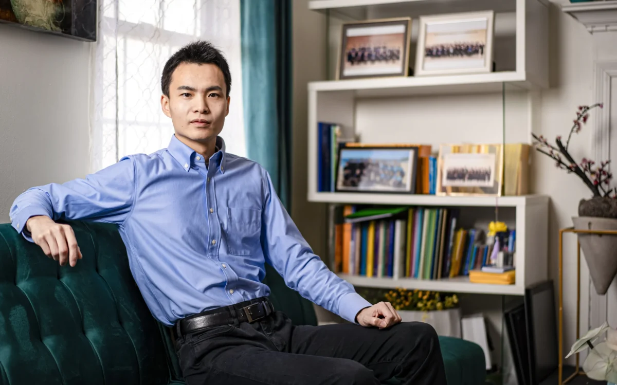 Shen Yun dancer Zhao Jiheng in Deerpark, N.Y., on Dec. 8, 2024. While in China, the family faced repeated arrests and constant harassment over their belief in Falun Gong, forcing them eventually to flee the country. (Samira Bouaou/The Epoch Times)