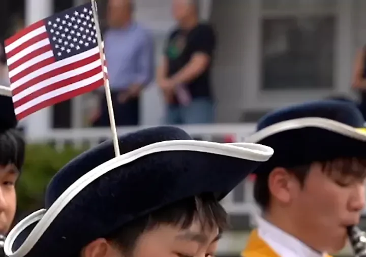 Parade Marks 250th Anniversary of First Revolutionary War Battle