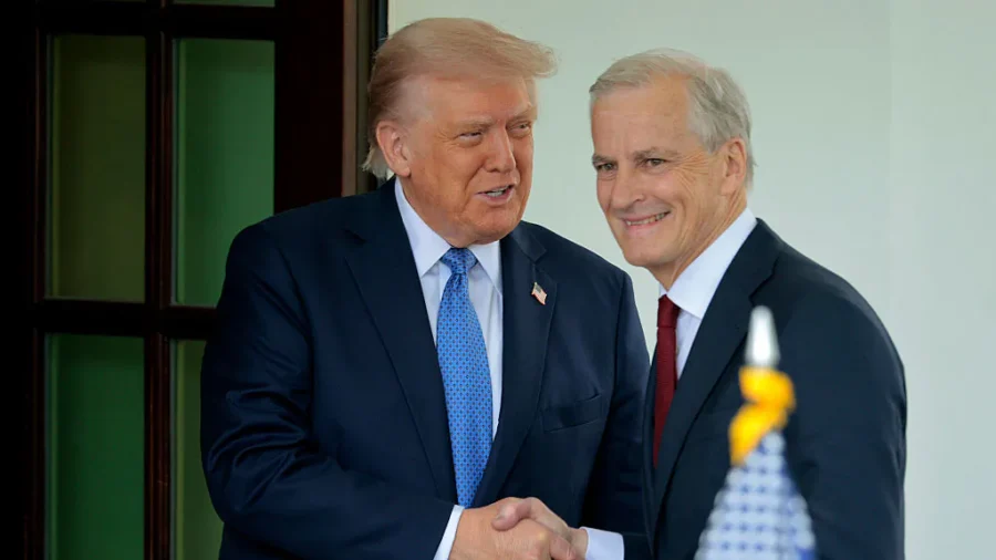 Trump Faces Questions on Ukraine During Meeting With Norway's Prime Minister