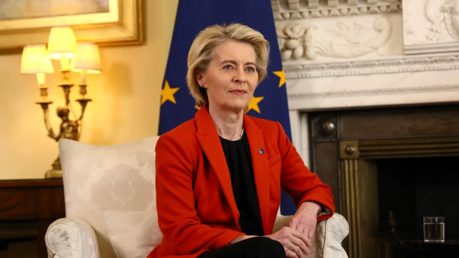 EU's Von Der Leyen Hopeful of Trump Talks at Pope’s Funeral