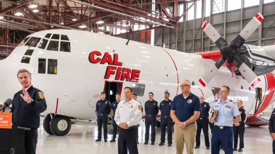 New C-130 Tanker Joins California Firefighting Fleet