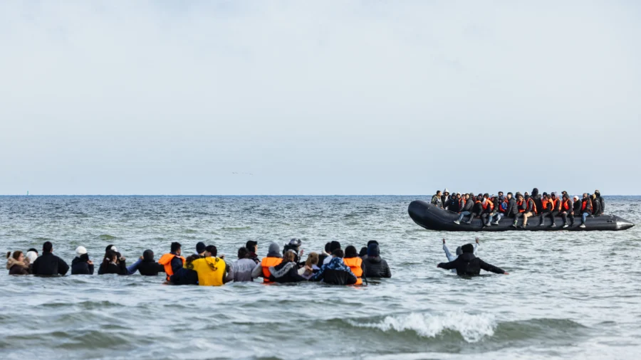 Record Illegal Migrants Cross Into UK Ahead of Elections