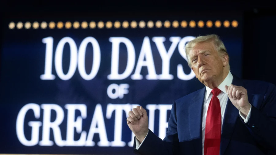 Panel: Trump Moves at Lightning Pace in First 100 Days as Democrats Regroup and Legal Questions Remain