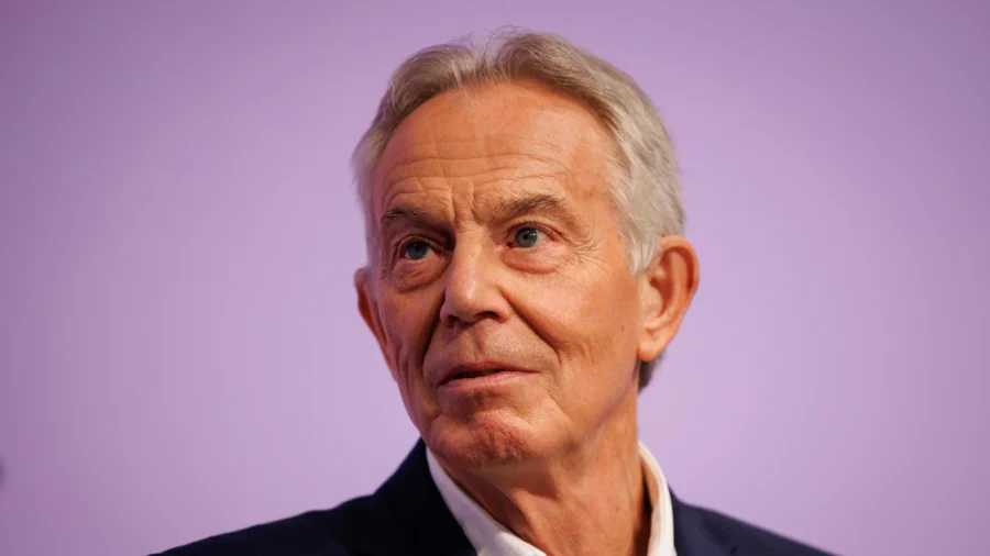 Former British Prime Minister Tony Blair Calls Out Climate 'Hysteria'