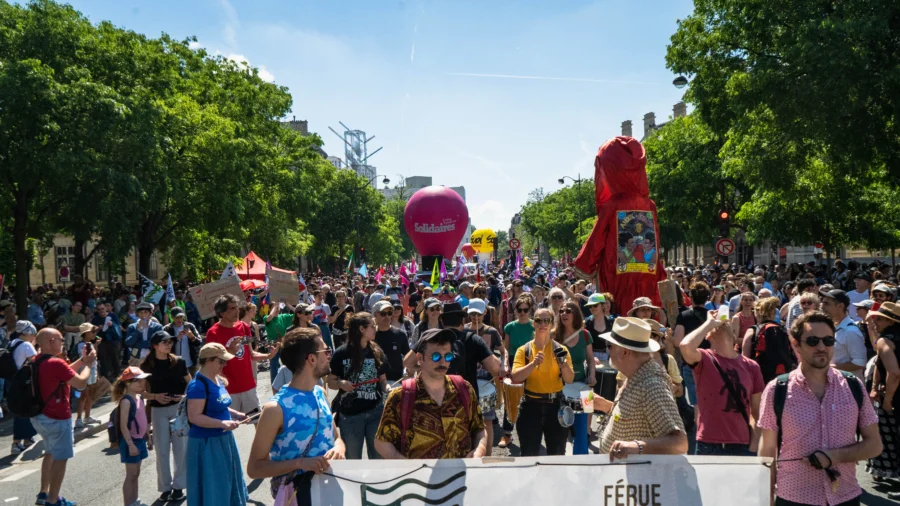 May Day Protests Across France