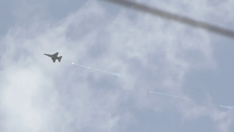 Israel Strikes Near Syria's Presidential Palace