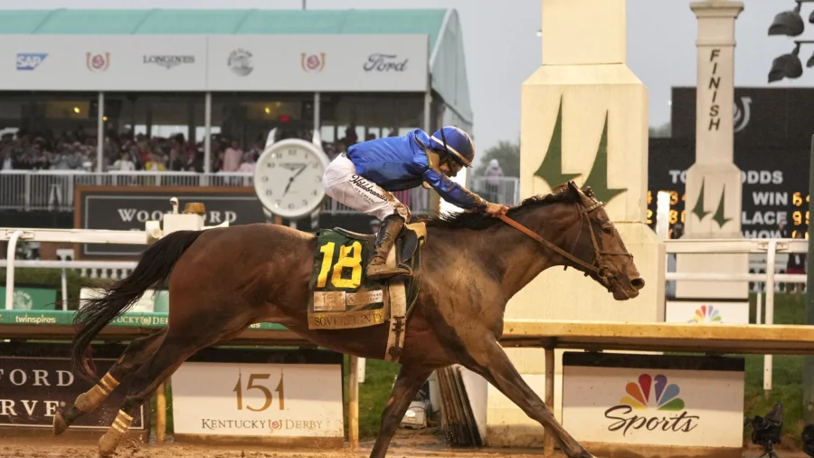 Kentucky Derby Winner Sovereignty Pulls Out of Preakness