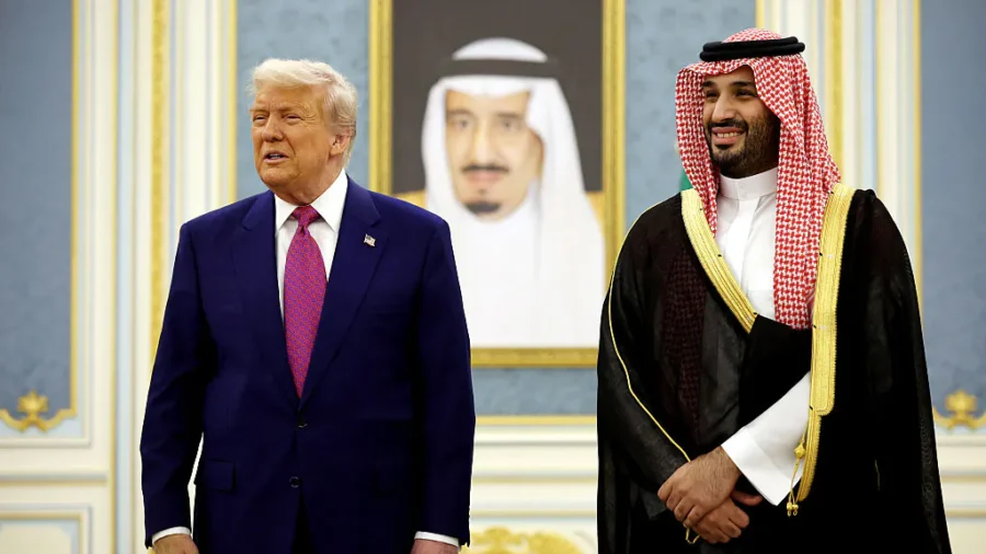 Trump Arrives in Riyadh