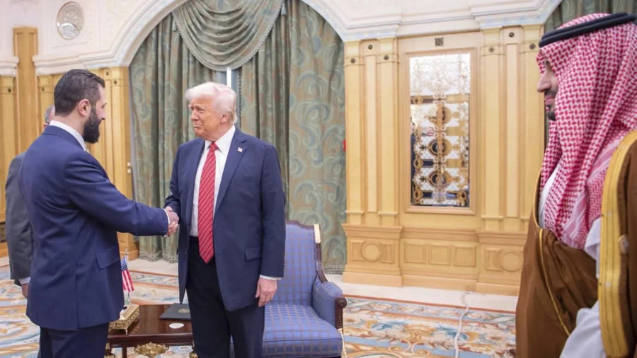 Trump Meets With Syrian Leader, Urges Him to Join Abraham Accords