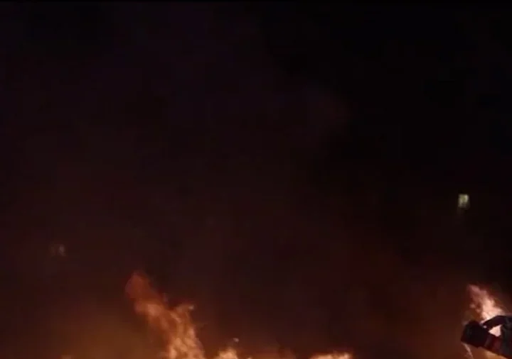 Deadly Jet Crash Sparks Fires in Neighborhood