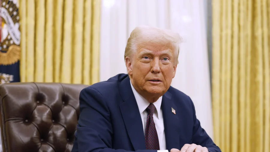 Trump Signs Executive Orders at White House