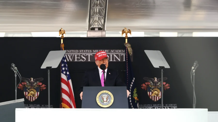 Trump Praises West Point Cadets, Touts 'Golden Age' for Military at Commencement Address