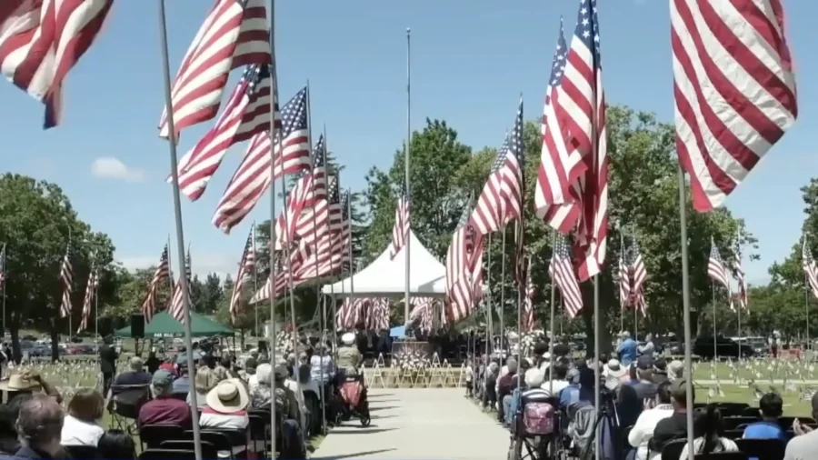 Locals Honor Fallen Heroes on Memorial Day in San Jose