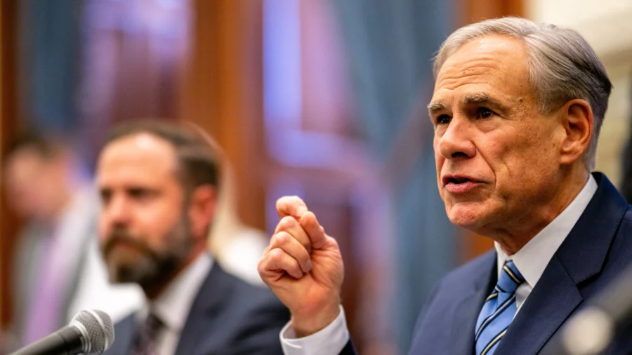 Texas Gov. Abbott Signs Law Targeting Harassment, Coercion by Foreign Government Agents