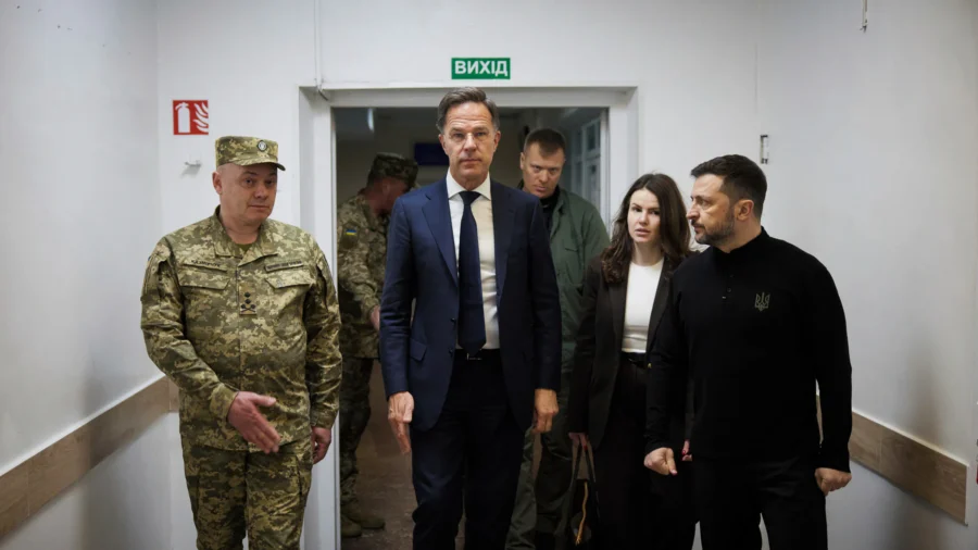 Leaders of Ukraine, NATO, and Others Speak to Media