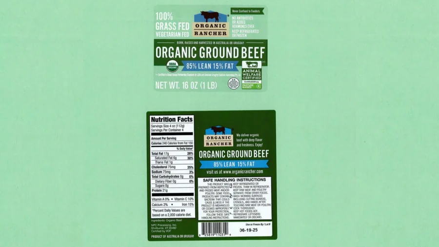 E. Coli Detected in Ground Beef Products Distributed to Whole Foods