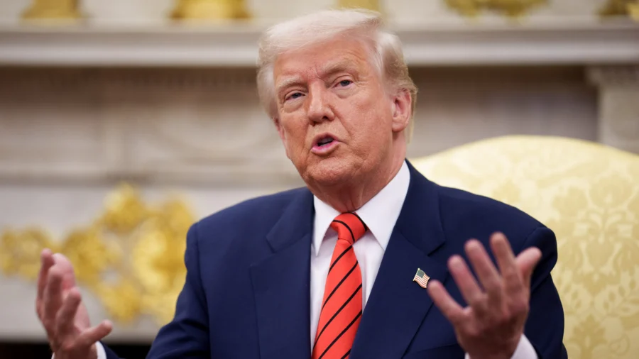 Trump Participates in Bilateral Meeting With Chancellor of Federal Republic of Germany