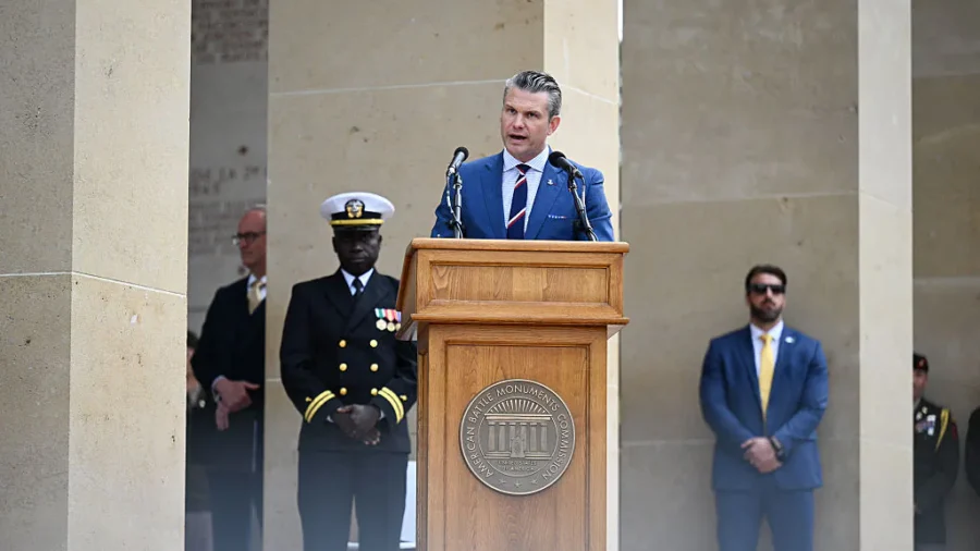 Hegseth Remembers Fallen on D-day Anniversary in Normandy