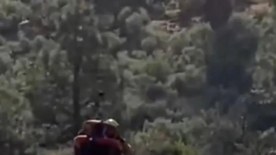 California 'Off-Road Enthusiasts' Rescued by Helicopter