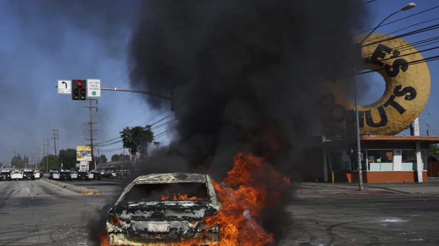 Trump Deploys National Guard Troops to LA After Violent Anti-Ice Demonstrations