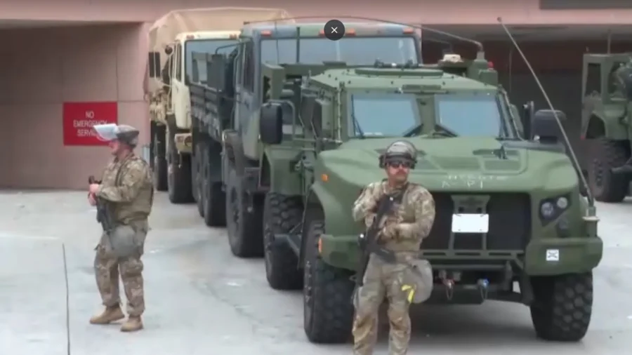 National Guard Troops Deployed to LA in Response to Immigration Protests
