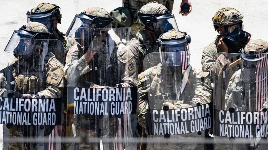 California Sues Trump Over National Guard Deployment