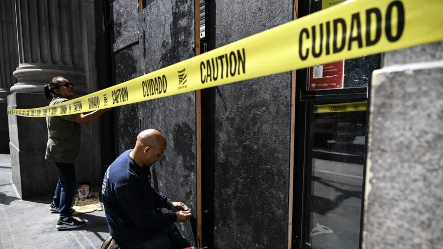 Businesses Damaged During Anti-ICE Protests in Los Angeles