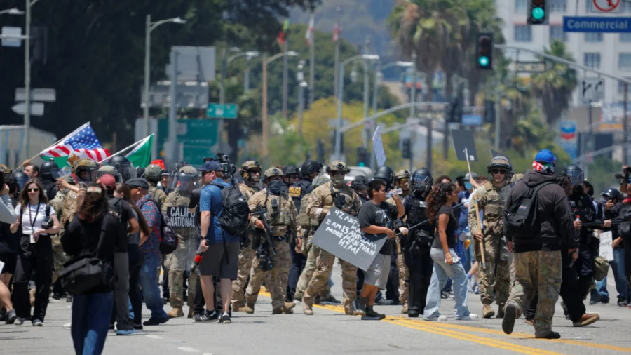 Group Supporting the Los Angeles Protests Has Ties to China