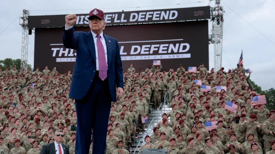 Trump, Hegseth, and Driscoll Join Celebration at Fort Bragg Base
