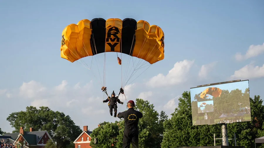 Parachute Jumps Kick Off Army Birthday Celebration