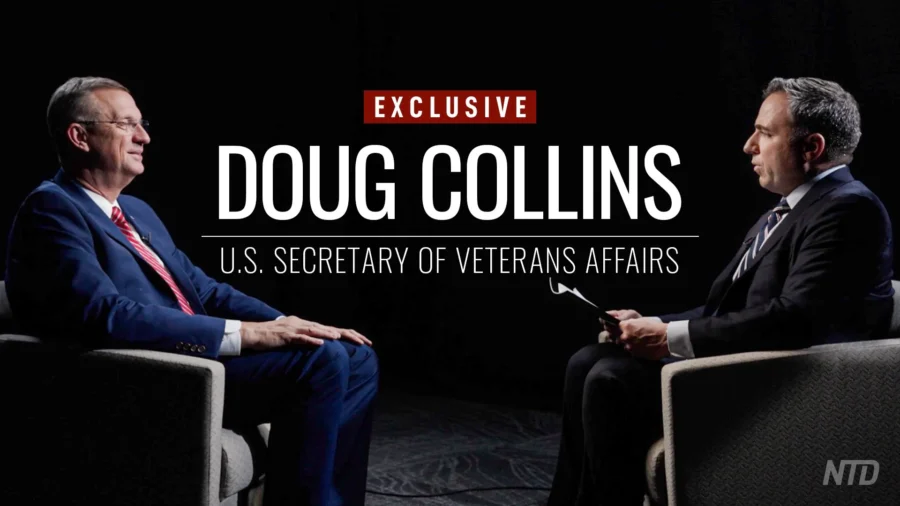 NTD Exclusive: US Secretary of Veterans Affairs Doug Collins Sits Down With Steve Lance
