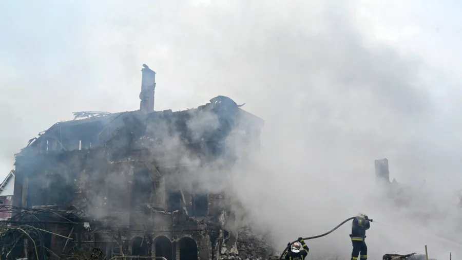 Russia Strikes Kyiv With Missiles, Drones, Killing 14: Ukrainian Officials